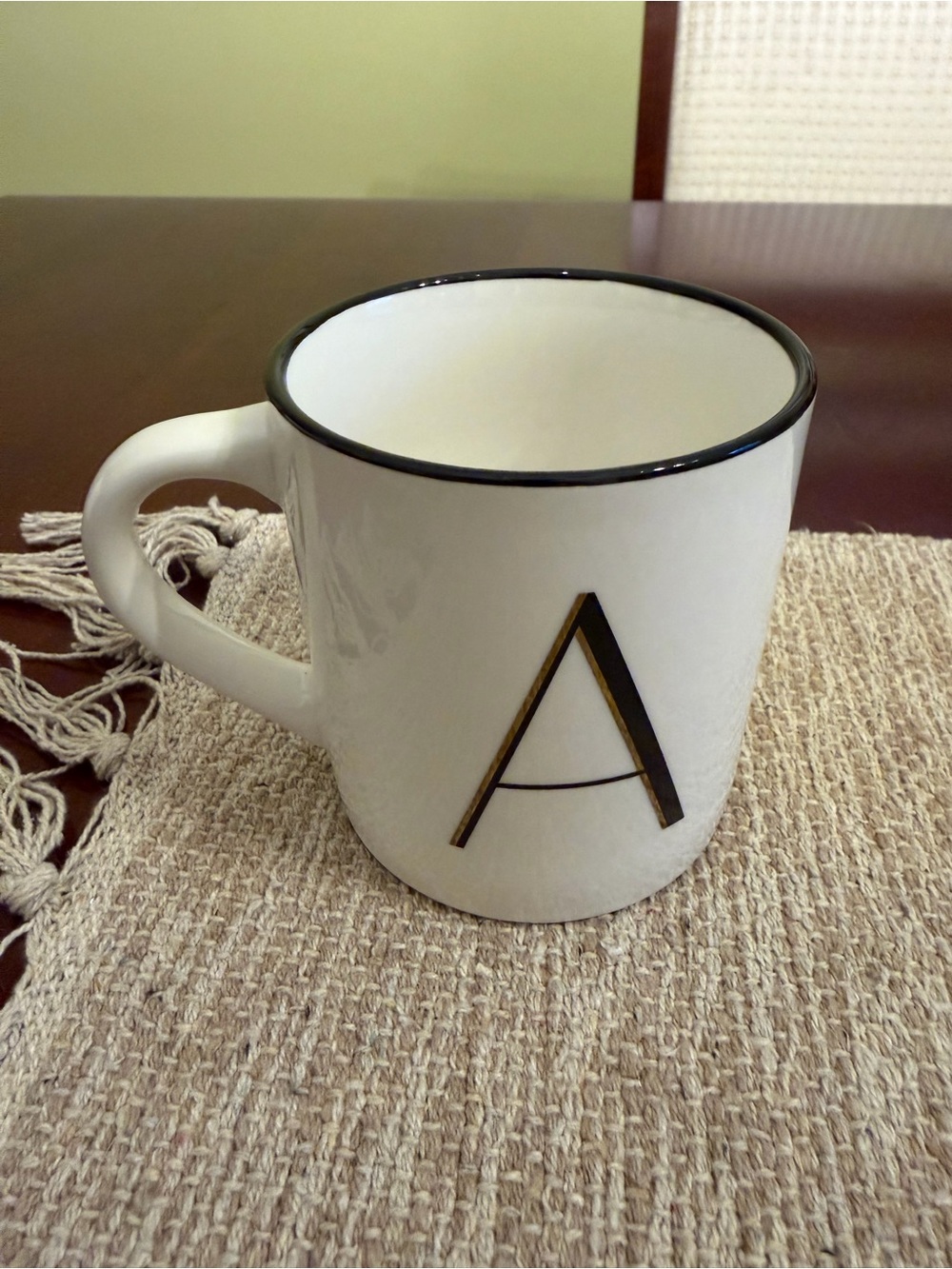 Threshold NEW Monogram ‘A’ Mug